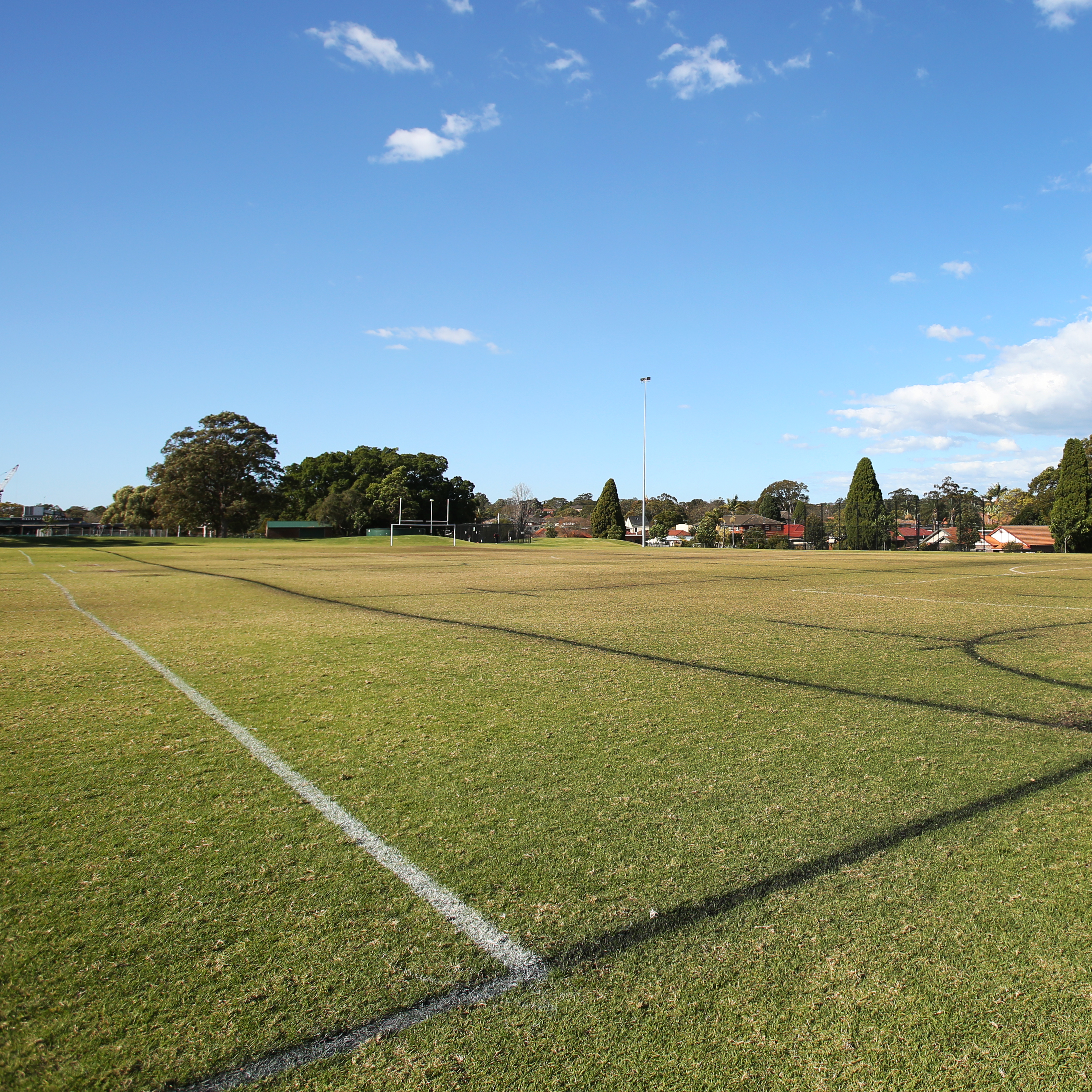 Centenary Park soccer pitch 